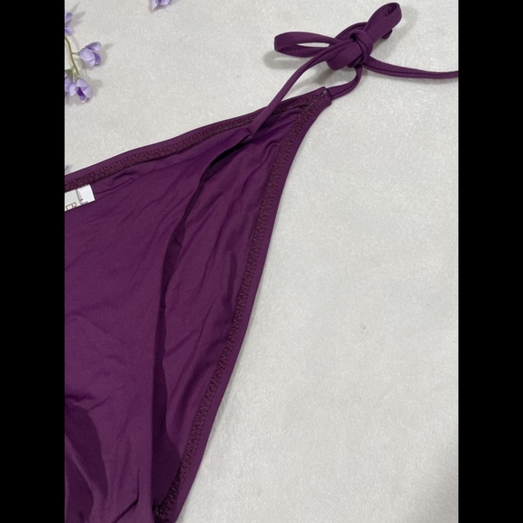 NEW Becca‎ Color Code Side Tie Bikini Bottoms [SZ Large ] - Picture 5 of 11